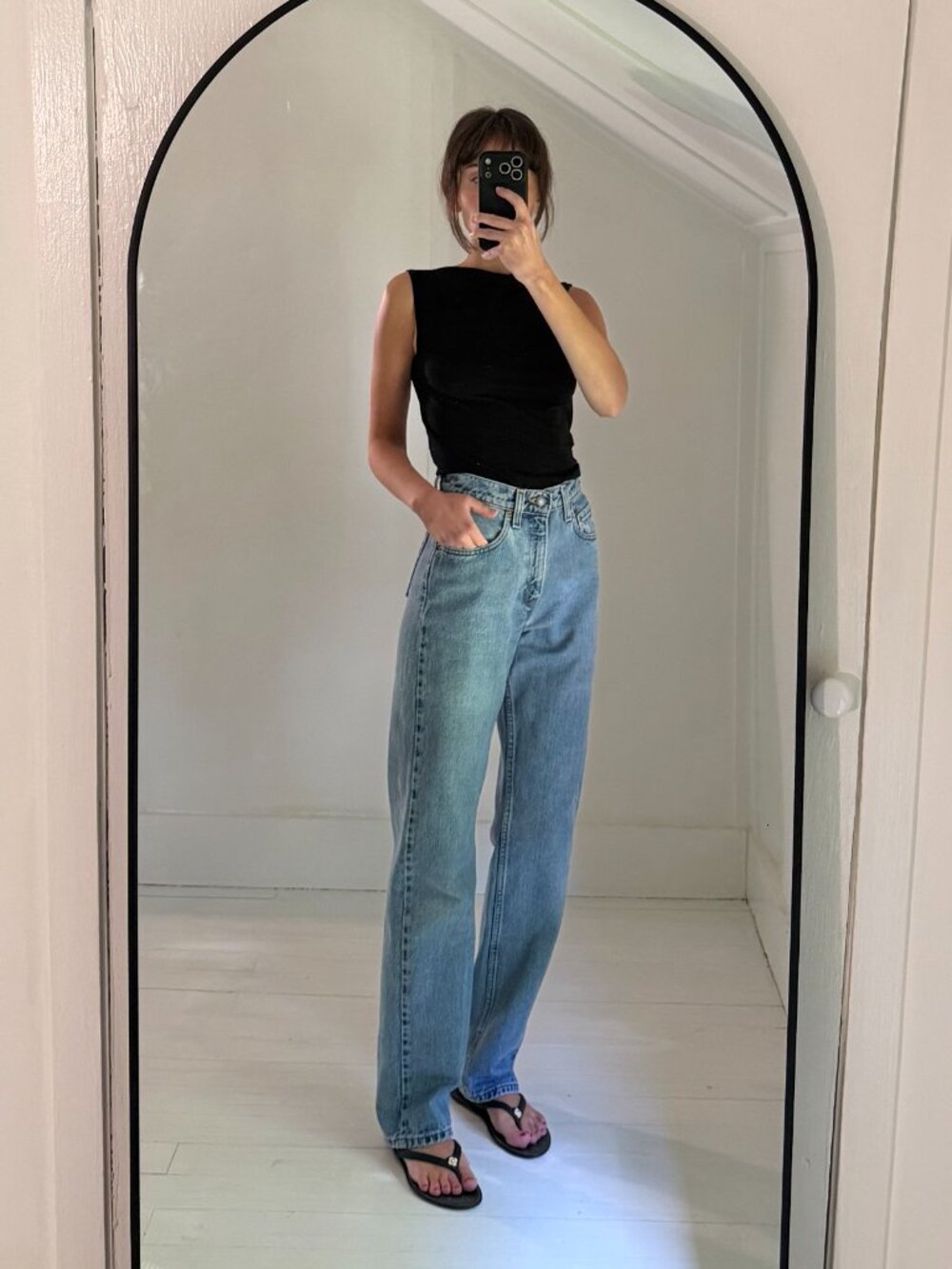 Levi's 560 Vintage '97 Loose Fit Straight Leg Jeans Size 3 JR. M - Picture 3 of 11